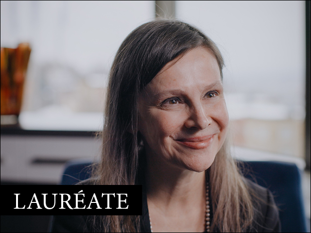 Photo de Esther Blais LAURÉATE